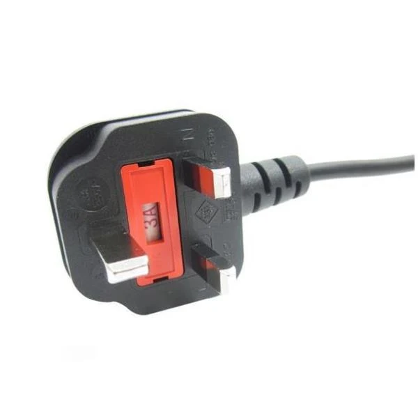 StarTech.com Cavo di Alimentazione per Notebook da 1m; Cavo Elettrico AC di Ricambio per Alimentatori da BS 1363 UK a C5 2.5A-250V, 18AWG, Omologato UL