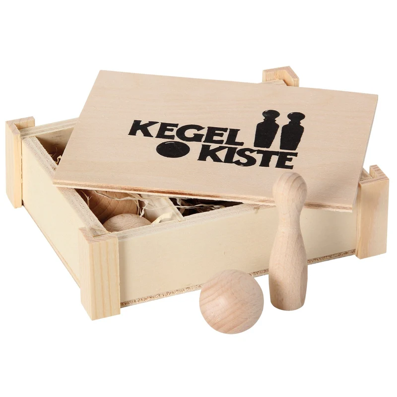 Mini Bowling in Legno