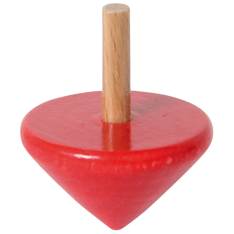 Trottola in legno laccato