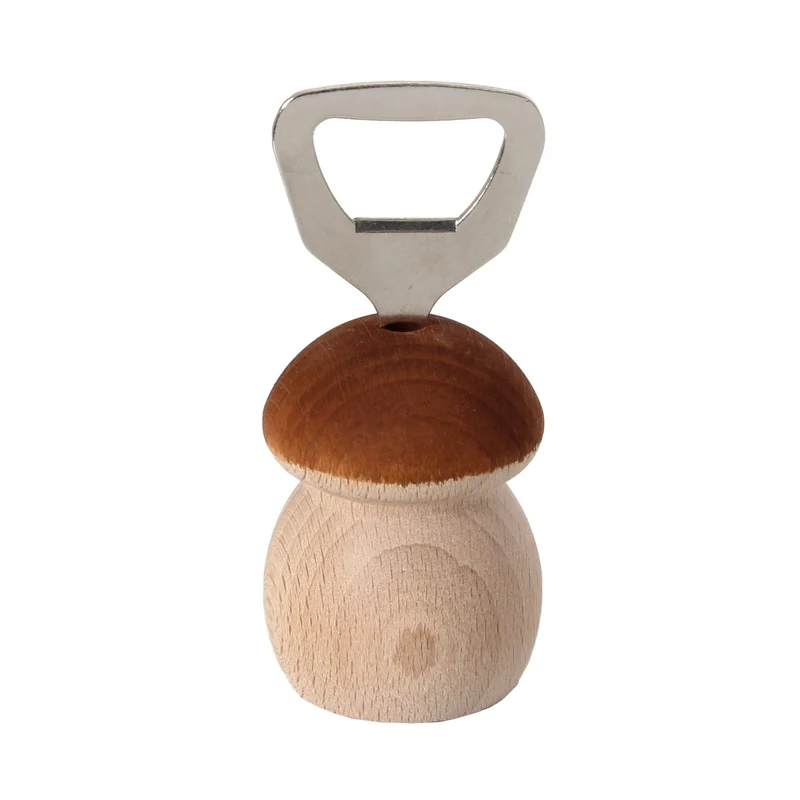 Apribottiglie in legno Fungo
