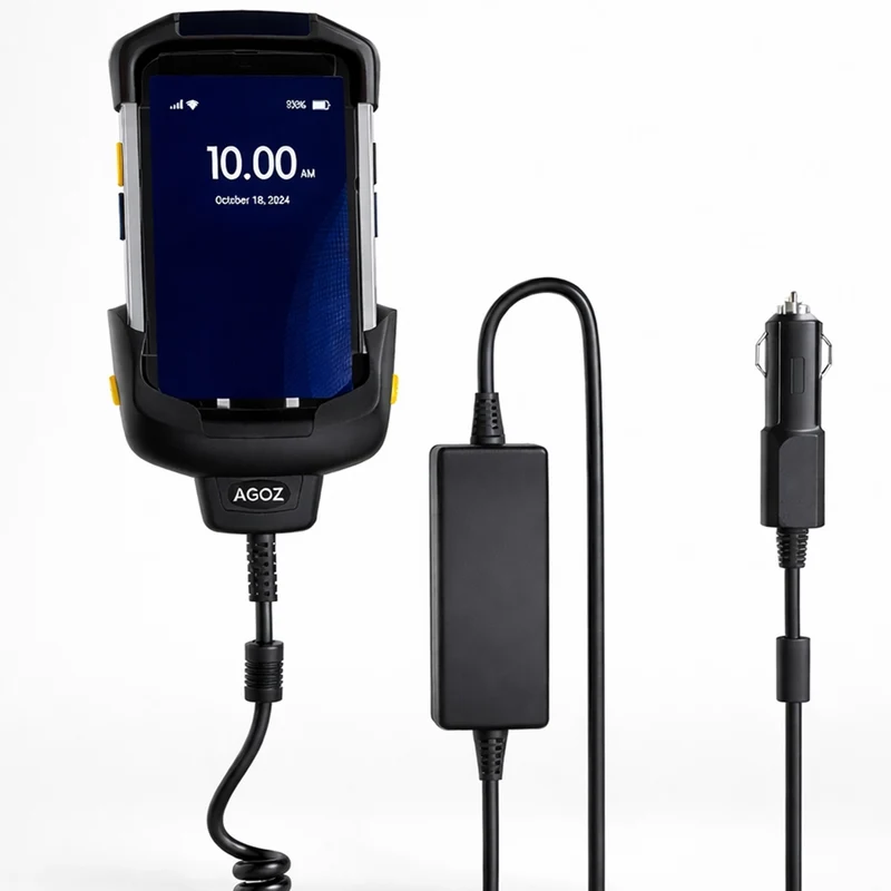 Vehicle Car Charger for Zebra TC77 Barcode Handheld Scanner | Agoz