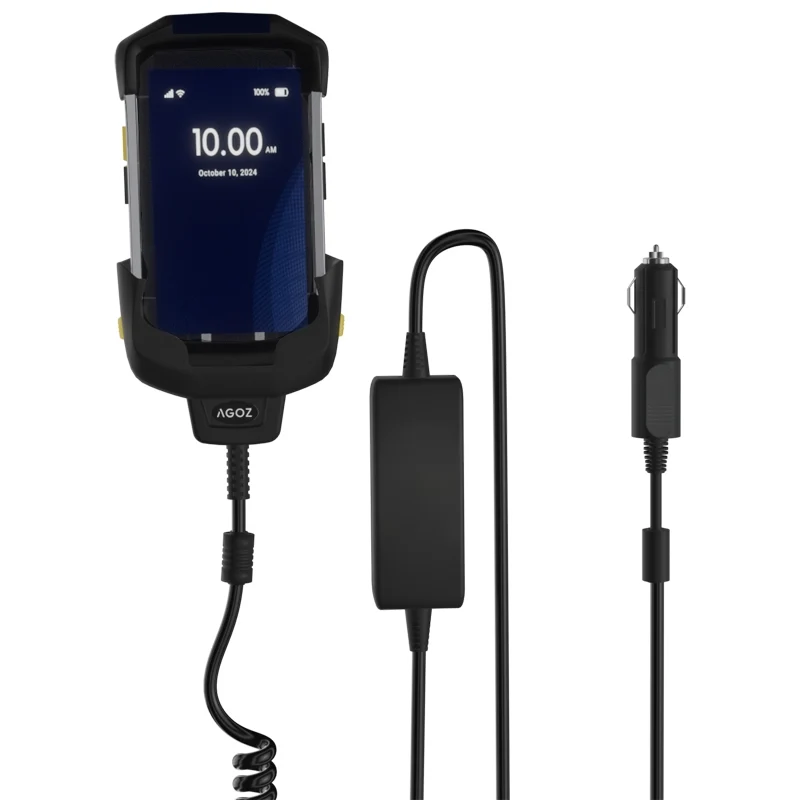 Zebra TC7X Mobile Computer Vehicle Car Charger for Route & Fleet | Agoz