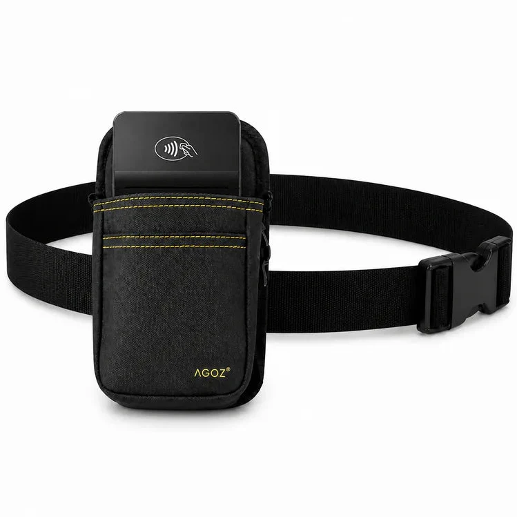 Adyen POS Terminal Holster with Rugged Waist Belt for Mobile Payment Teams | Agoz