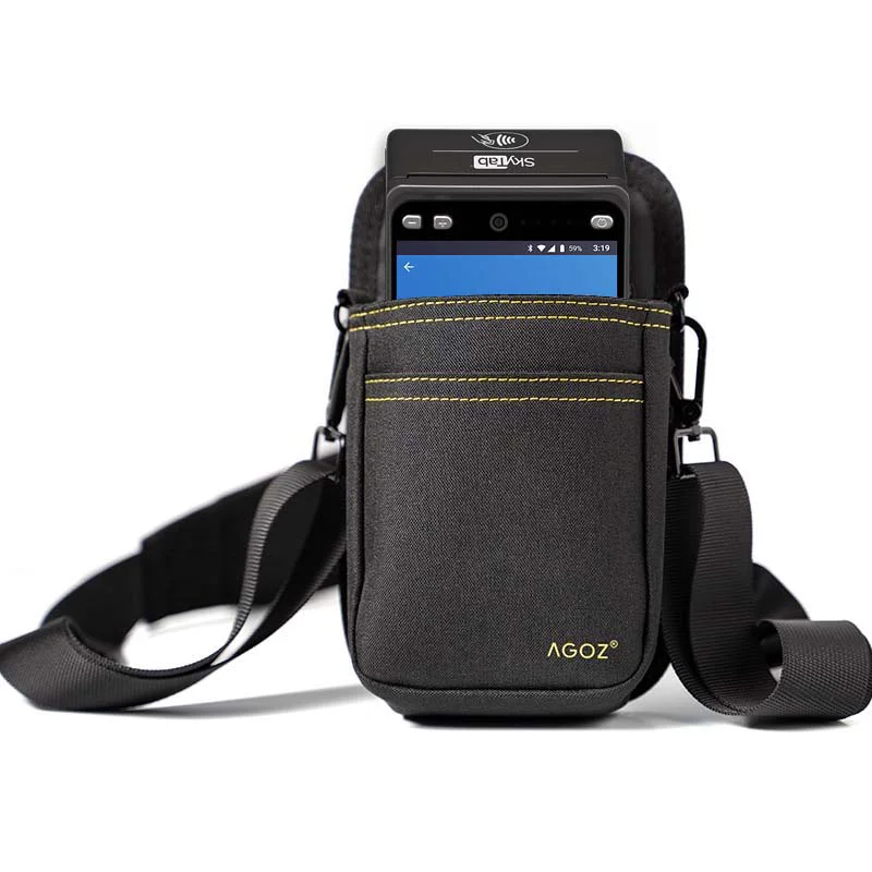 Shift4 POS Terminal Holster with Shoulder Sling Strap | Agoz