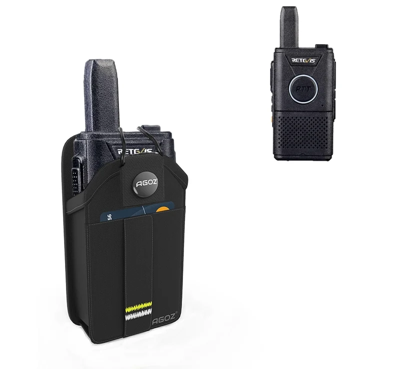 Durable Retevis Radio Holster with Snap Closure