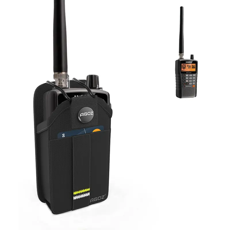 Military-Grade Uniden Radio Scanner Case with Snap Closure