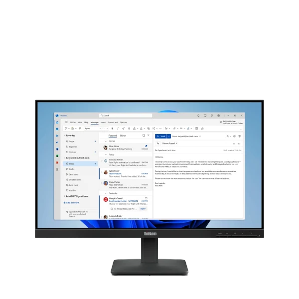 LENOVO MONITOR 23,8 LED IPS 16:9 FHD 6 MS 250 CDM, VGA/HDMI, S24-4e [64B5KAT1EU]