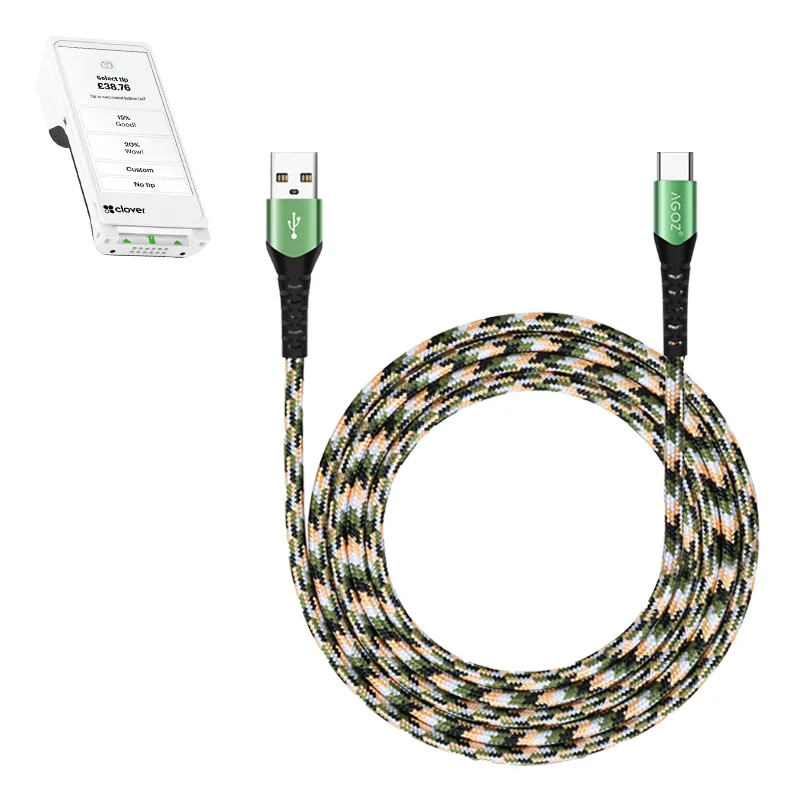 USB-C Charging Cable Fast Charger for Clover Flex POS