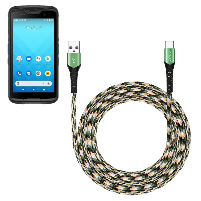 Unitech Scanner USB-C Fast Charger Cable for Workstations | Agoz