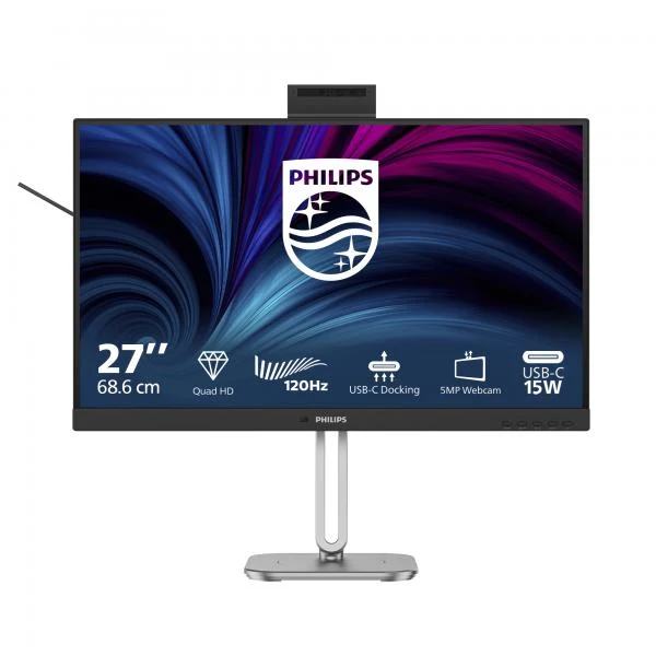 Philips Serie 4000 27B2U4601H/00 Monitor PC 68,6 cm (27") 2560 x 1440 Pixel Quad HD LCD Nero [27B2U4601H/00]