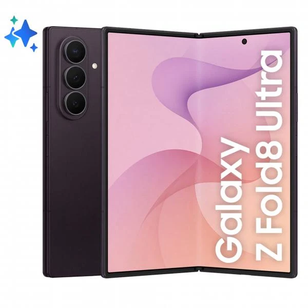 Samsung Galaxy Z Fold8 Ultra , 512GB, Violet Shadow, Processore Potente, Batteria 5000 mAh, Multischermo, RAM 12GB, Camera 200 MP, Now Nudge, Assistente Foto [SM-F976BZVCEUE]