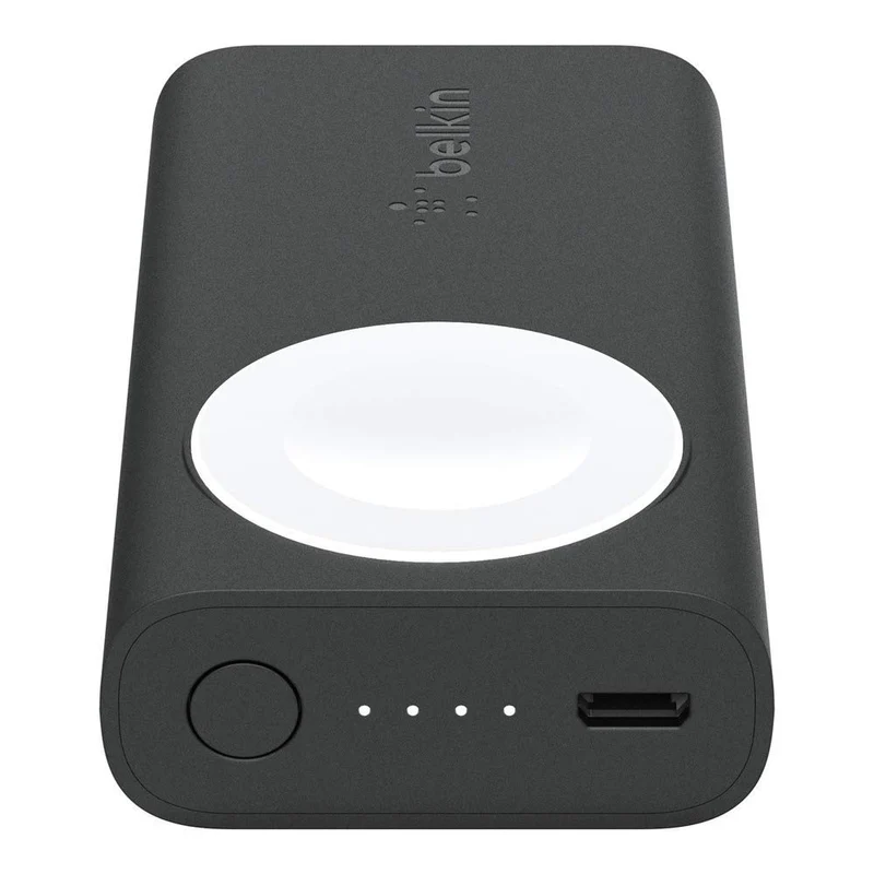 Powerbank Batteria Esterna 2200 Mah Valet Charger Per Apple Watch - Nero
