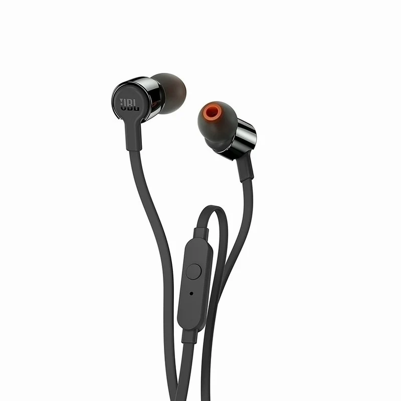 JBL T210A Black - Intra-Auricolari Con Comando e Microfono