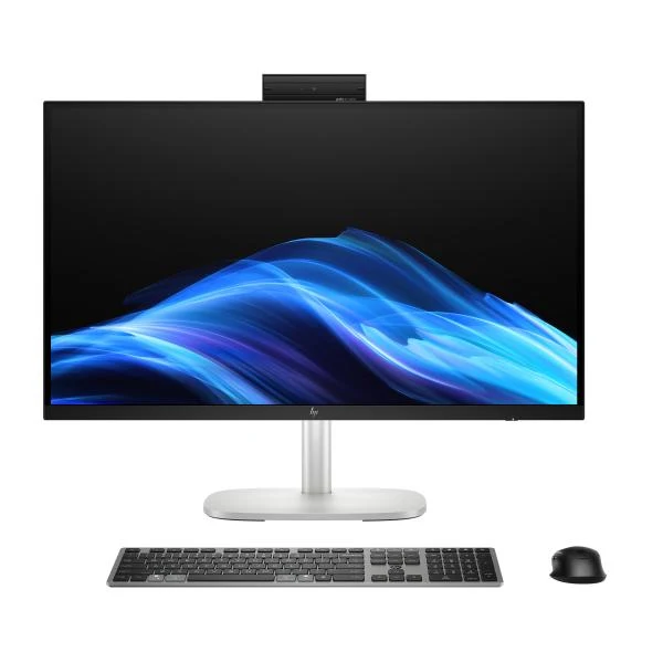 HP E07KLAT All-in-One PC Intel Core Ultra 7 68,6 cm (27") 2560 x 1440 Pixel 32 GB DDR5-SDRAM Windows 11 Pro Wi-Fi 7 (802.11be) AI PC Argento [E07KLAT#ABZ]