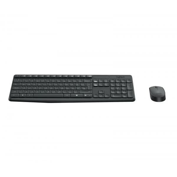 LOGITECH BUNDLE WIRELESS MOUSE + TASTIERA MK235 GRIGIO [920-007913]