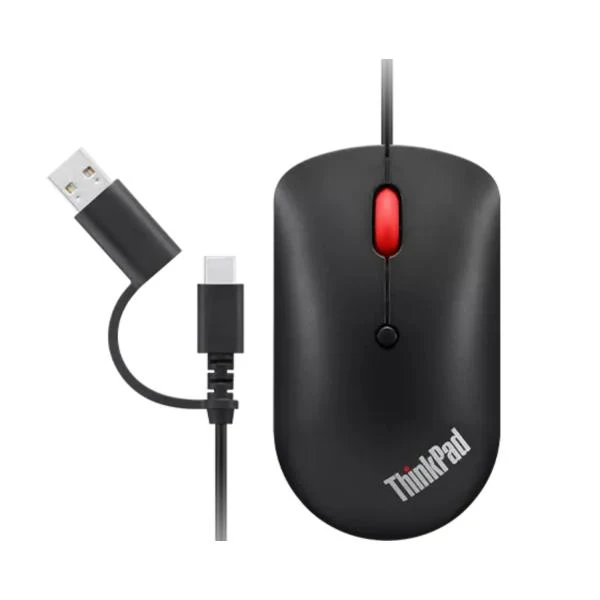 Lenovo ThinkPad USB-C Wired Compact Mouse [4Y51D20850]