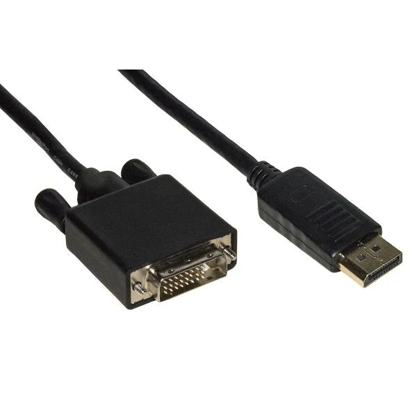 LINK Cavo Displayport Maschio - Dvi Maschio Contatti Dorati Mt. 5 [LKCDPDVI50]