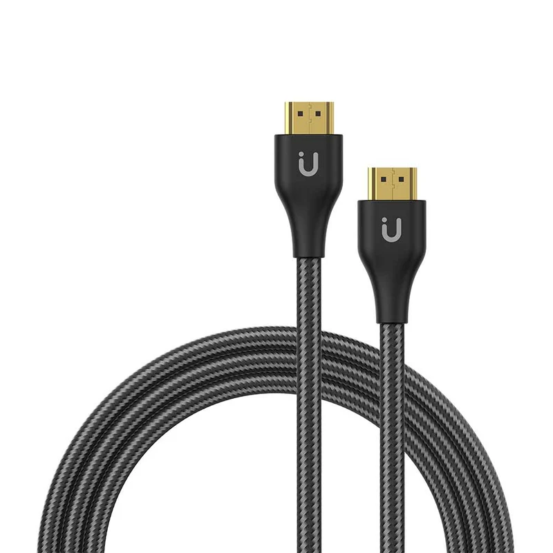 Cavo di trasmissione audio/video Tunit HDMI 2.1 - 8K - 2m - Titanio Nero
