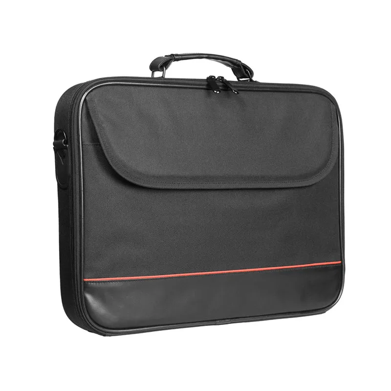 Borsa per notebook 17'' Tracer, tasca esterna con chiusura in velcro, cerniera a doppio cursore, Straight
