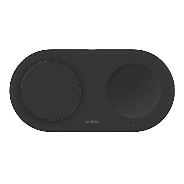 Tappetino Di Ricarica Wirless Magnetico 2in1 15w Qi2 - Nero