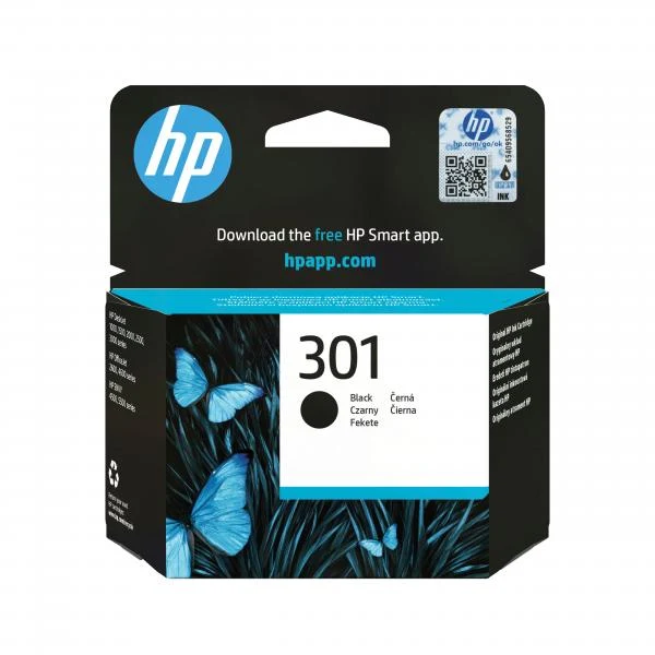 HP CART INK NERO 301 PER DJ1000/2000 TS [CH561EE]