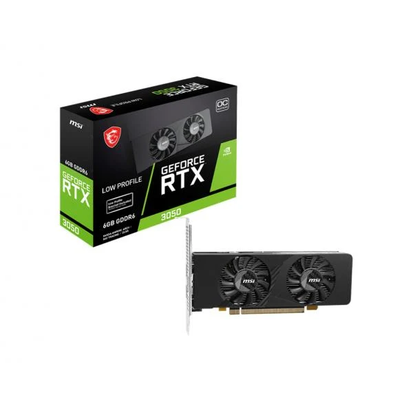 VGA MSI GEFORCE RTX 3050 LP E 6G OC [RTX3050LPE6GOC]