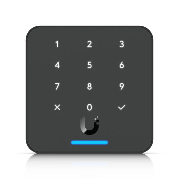 Ubiquiti - UA-G3-Flex-B - UniFi NFC card reader with a keypad and Apple Touch Pass support, Provides entry and exit greeting messages, IP55-rated weather resistance (-30 to 60C), Connects to UniFi Ac [UA-G3-Flex-B]