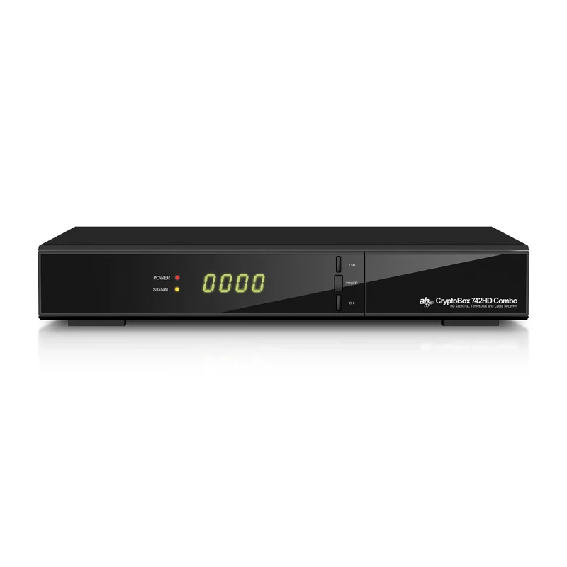 Decoder AB CryptoBox 742HD Combo DVB-T2/S2/C Full HD