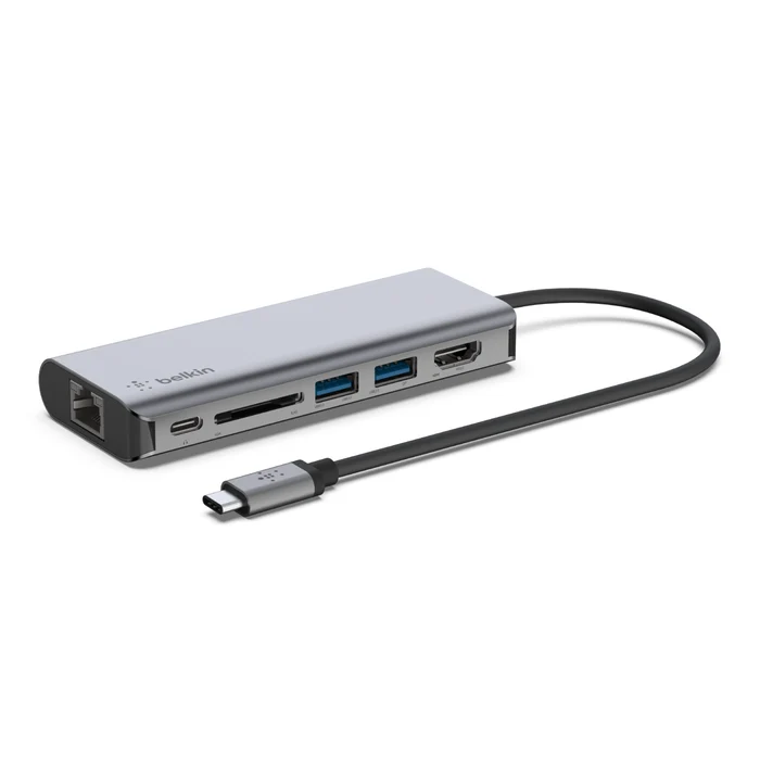 Hub Multimediale Multiporta Usb-C 6-in-1
