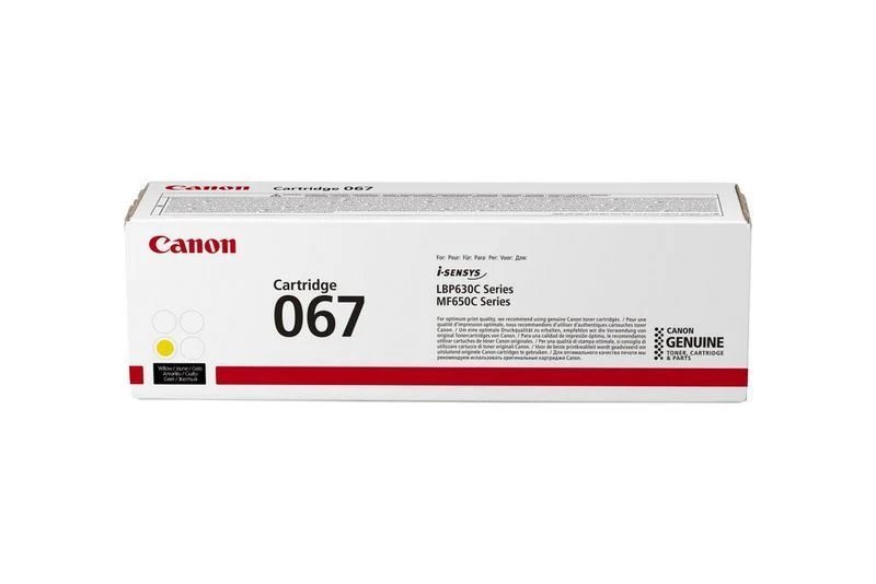 Canon 067 cartuccia toner 1 pz Originale Giallo [5099C002]
