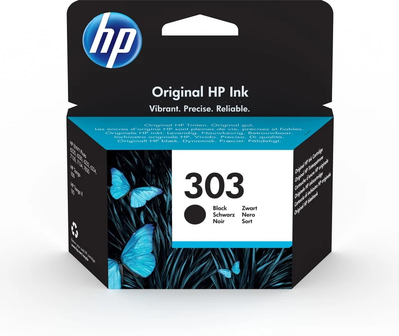 HP Cartuccia di inchiostro nero originale 303 [T6N02AE#UUS]
