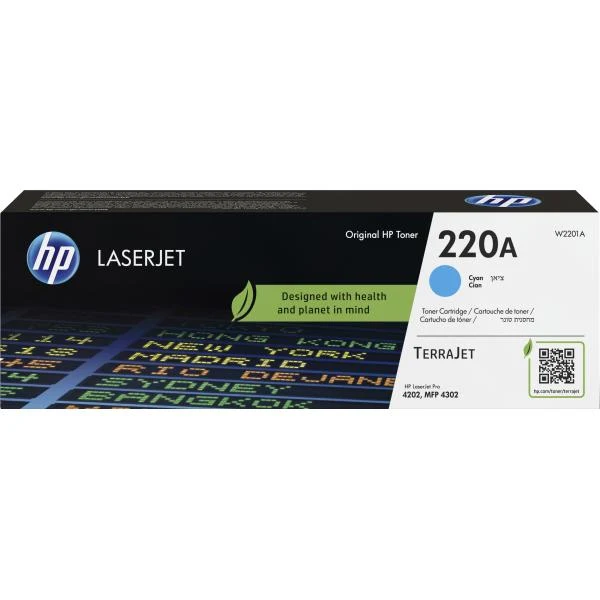 HP Cartuccia toner originale ciano LaserJet 220A [W2201A]
