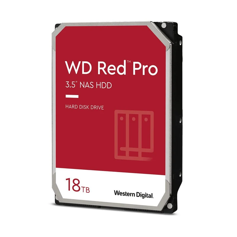 Western Digital Red Pro disco rigido interno 18 TB 7200 Giri/min 512 MB 3.5" SATA [WD181KFGX]