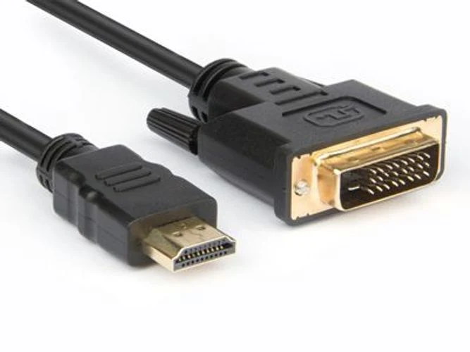 Hamlet XVCHDM-DV18 cavo e adattatore video 1,8 m HDMI tipo A (Standard) DVI-D Nero [XVCHDM-DV18]