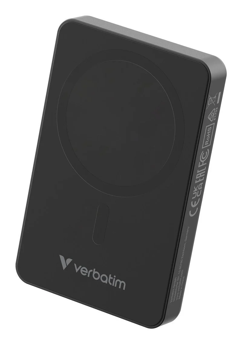 Verbatim Charge 'n' Go Essentials 10000 mAh Carica wireless Nero [32227]