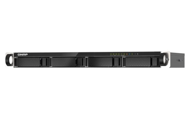 QNAP TS-435XEU NAS Rack (1U) Marvell CN9131 4 GB DDR4 0 TB QNAP QTS Nero, Grigio [TS-435XEU-4G]