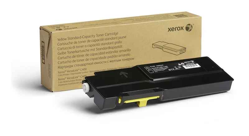 Xerox Cartuccia toner Giallo a Capacità standard da 2500 Pagine per Stampante a colori VersaLink C400/multifunzione a colori VersaLink C405 (106R03501) [106R03501]