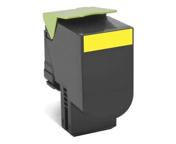 Lexmark 802SY cartuccia toner 1 pz Originale Giallo [80C2SY0]