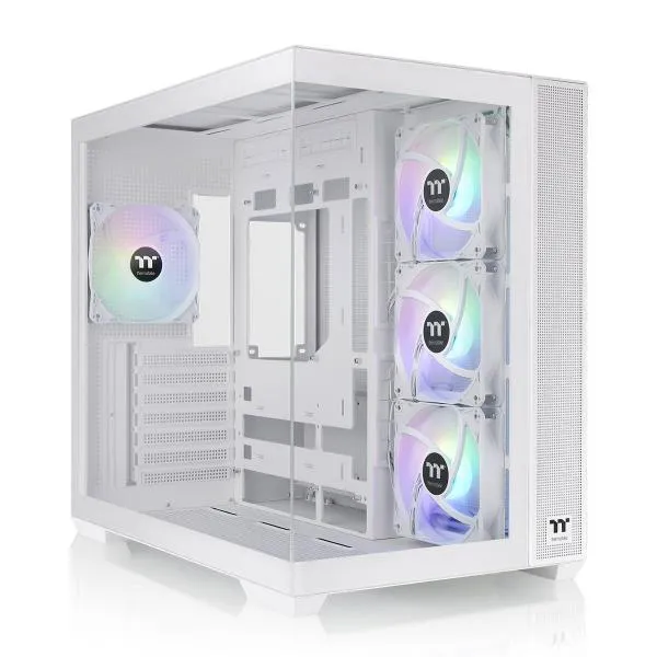 Thermaltake View 380 TG ARGB Snow Midi Tower Bianco [CA-1Z2-00M6WN-00]