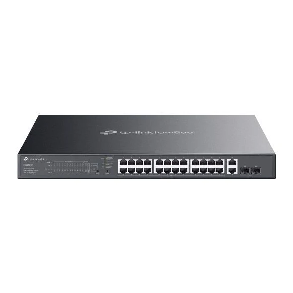 TP-Link Omada ES228GMP switch di rete Gestito L2 Gigabit Ethernet (10/100/1000) Supporto Power over Ethernet (PoE) Nero [ES228GMP]
