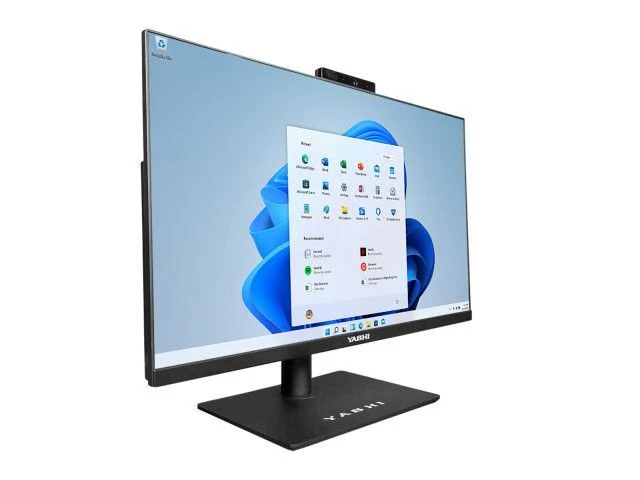 YASHI AY24803 All-in-One PC Intel Core i5 i5-12450H 60,5 cm (23.8") 1920 x 1080 Pixel PC All-in-one 16 GB DDR4-SDRAM 512 GB SSD Windows 11 Pro Wi-Fi 6 (802.11ax) Nero [AY24803]