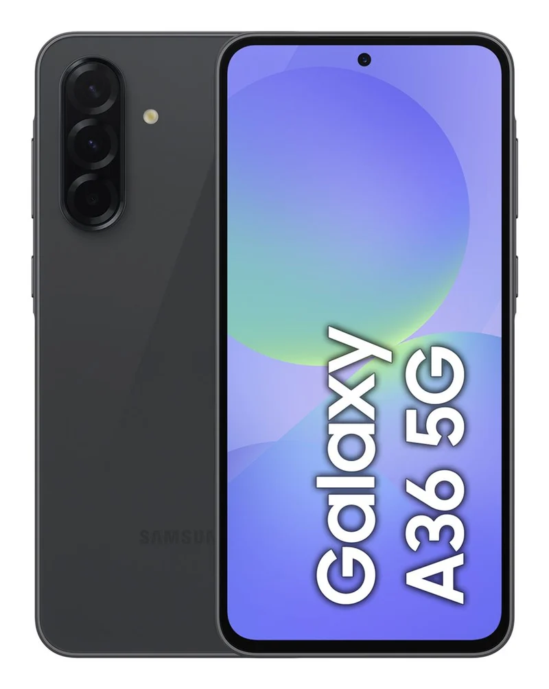 Samsung Galaxy A36 17 cm (6.7") Doppia SIM Android 15 5G USB tipo-C 6 GB 128 GB 5000 mAh Nero [SM-A366BZKBEUE]