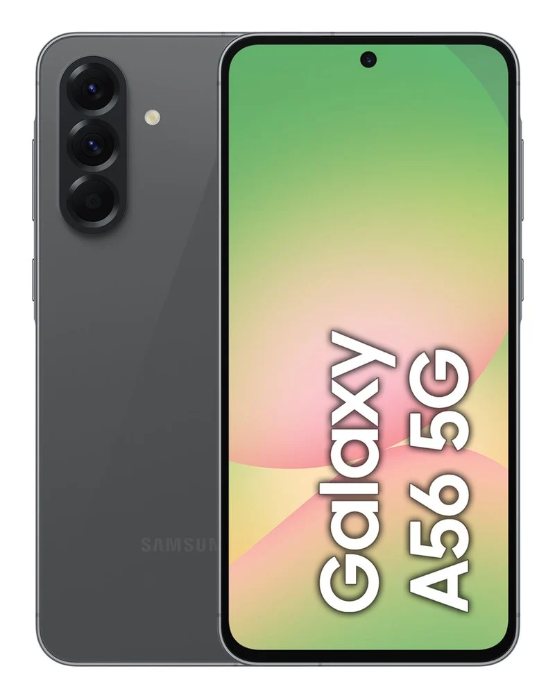 Samsung Galaxy A56 5G, Smartphone con Funzioni intelligenti, Display Super AMOLED 6.7, 8GB RAM, 128GB, Camera 50MP, Batteria 5.000 mAh, IP67, Awesome Graphite [SM-A566BZKAEUE]
