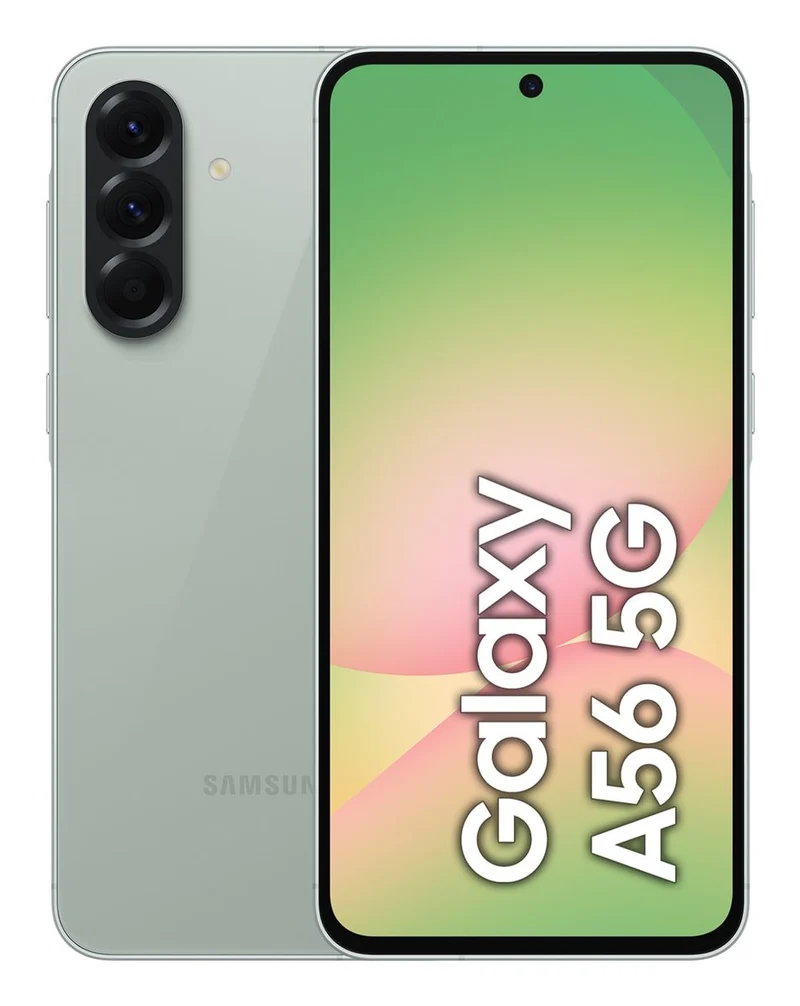 Samsung Galaxy A56 5G, Smartphone con Funzioni intelligenti, Display Super AMOLED 6.7, 8GB RAM, 256GB, Camera 50MP, Batteria 5.000 mAh, IP67, Awesome Olive [SM-A566BZGCEUE]