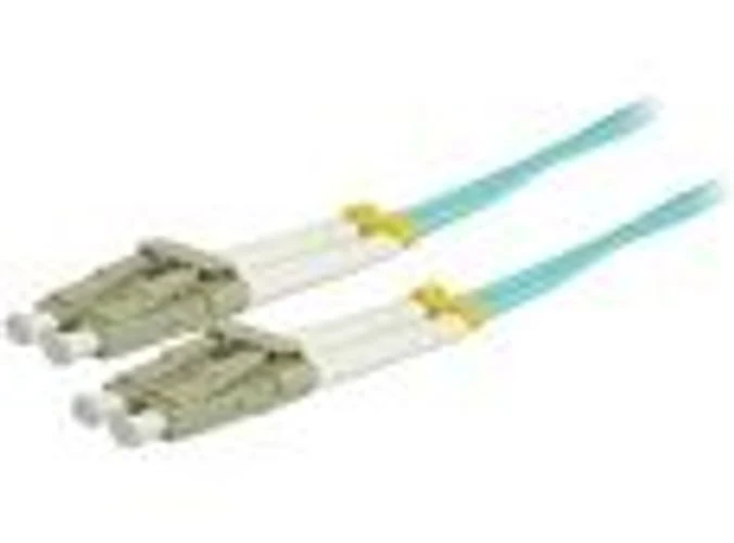 Patchcord Duplex LC/LC MM OM3 mt.2 aqua [HL-LCLC2-OM3]