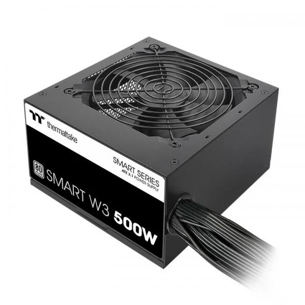 Thermaltake Smart W3 alimentatore per computer 500 W 24-pin ATX ATX Nero [PS-SPW-0500NNFAWE-1]