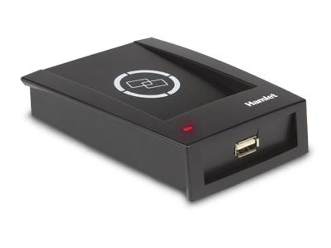 Hamlet HURTAG1356 lettore RFID USB Nero [HURTAG1356]