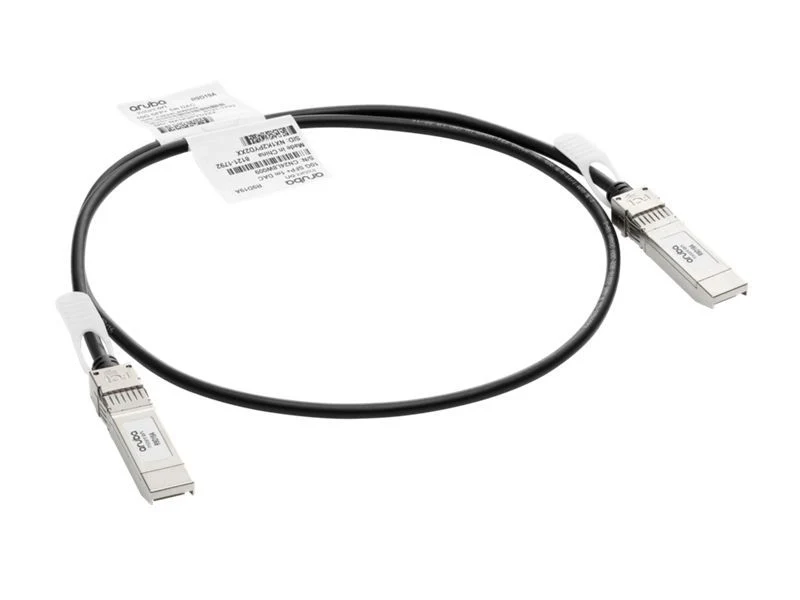 HPE Aruba Networking Networking Instant On 10G SFP+ to SFP+ 1m Direct Attach Copper Cable [R9D19A]