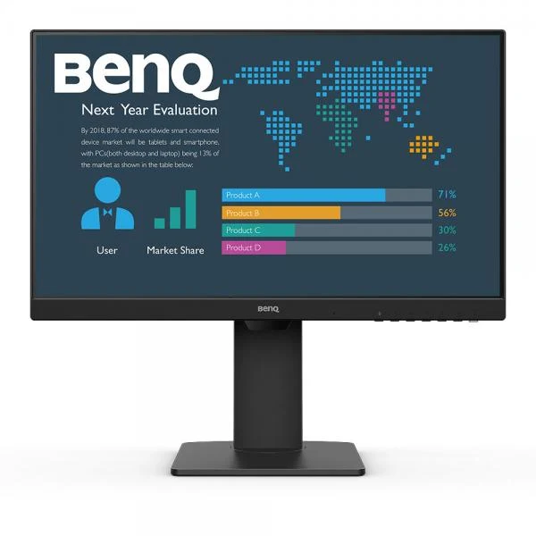 BenQ BL2486TC Monitor PC 60,5 cm (23.8") 1920 x 1080 Pixel Full HD Nero [BL2486TC]