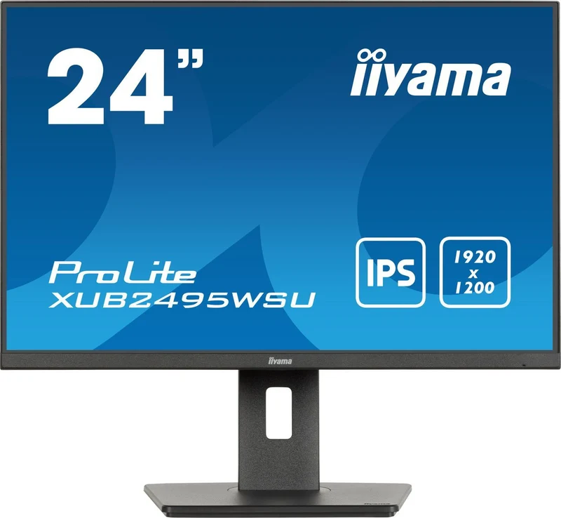 iiyama ProLite XUB2495WSU-B7 Monitor PC 61,2 cm (24.1") 1920 x 1200 Pixel WUXGA LED Nero [XUB2495WSU-B7]